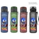 thumbnail image 4 of Nuevo vaso de agua Sonic Hedgehog de 560 ml, de plástico azul y negro, a prueba de fugas, portátil, para viajes al aire libre, para deportes, hermoso regalo para buenos amigos, 4 of 5