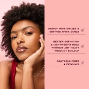SheaMoisture Curling Gel Souffle For Thick, Curly Hair Coconut And Hibiscus To Moisturize And Protect Hair ,12 oz