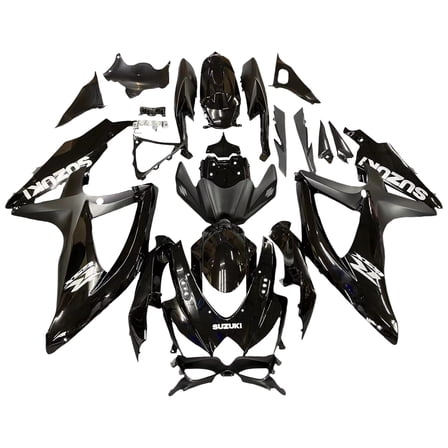 Amotopart Injection Mold Fairing Fit for Suzuki GSXR 600/750 2008-2009 New Painted Kit ABS Plastic Motorcycle Bodywork Aftermarket