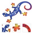 thumbnail image 4 of Mobutofu Iron Gecko Decor Wall Adornment 28X17.5CM Figure For Wall Ornament Home Decoration 1Pcs, 4 of 6