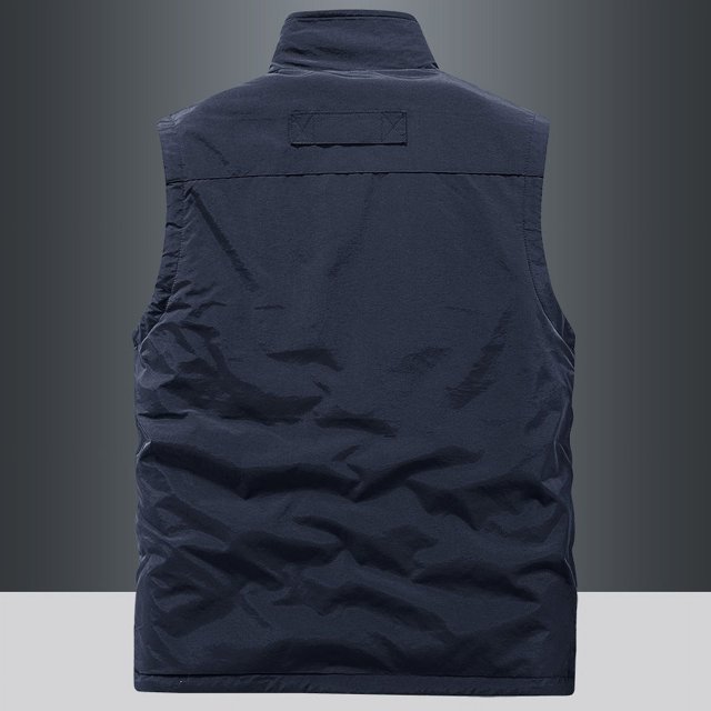 Chaleco de doble cara de otoño e invierno, chaleco polar deportivo para exteriores para hombre, chaleco polar, chaleco con forro polar, chaqueta sin mangas