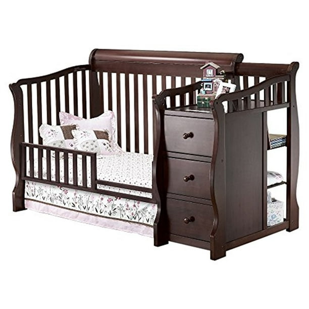 Sorelle Tuscany Mini Siderail Toddler Bed Conversion Kit Cherry