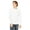 WHITE, variant on Bella + Canvas Men's Jersey Long-Sleeve Henley
