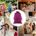 thumbnail image 4 of 30 Pcs Satin Cloth Gift Bags, For Christmas Party、Kids Classroom, Wedding, Birthday, or Baby Shower Party Favors, Christmas，July Fourth, Jewelry, 3x4 inches with Drawstring for Small Business, 4 of 4