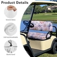 thumbnail image 6 of Aplkyhs Mandala Butterfly Golf Cart Seat Covers Club Car Seat Bottom & Backrest Cushion Universal Club Car Seat Covers Keep Seats Cool Breathable Golf Cart Decor Golf Cart Accessories, 6 of 7