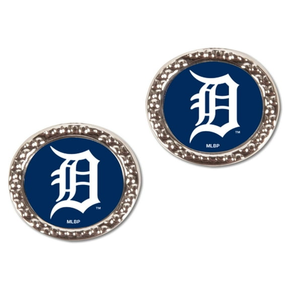 Women's WinCraft Detroit Tigers Round Post Earrings