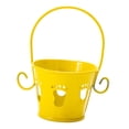thumbnail image 2 of Maceta para flores, portátil, centro de mesa para bonsái, adorable y única mini maceta Amarillo, 2 of 9