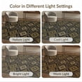 thumbnail image 7 of ODIKA 8'x10' Washable Area Rug Geometric Motif Boho Detailing Interlocking Lattice Abstract Flowing Dynamic for Living Room, Under Sectional, Family , Durable, Non-Slip, 7 of 7