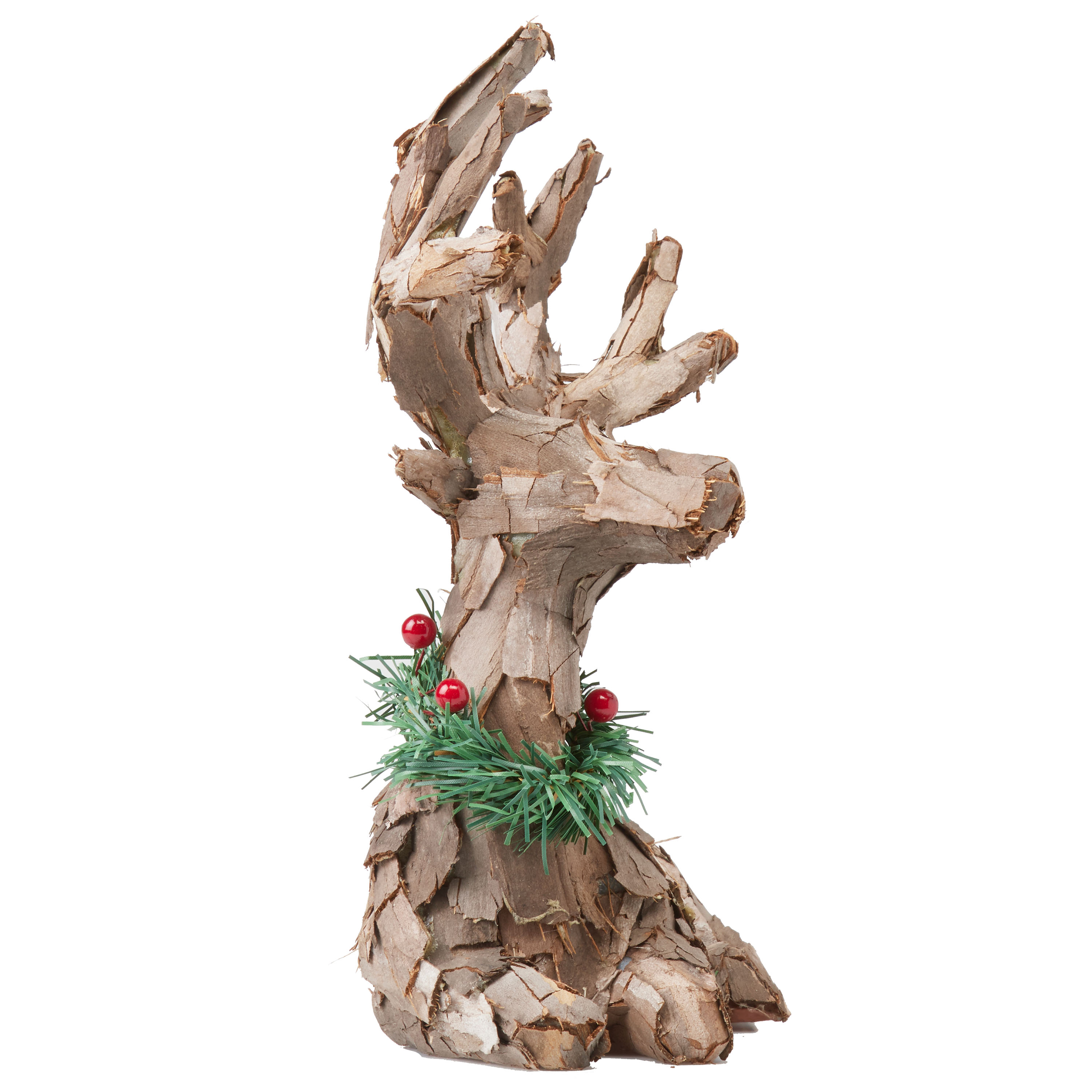 Holiday Time Christmas Brown Sitting Reindeer Decoration (9.1 in) - image 3 of 4