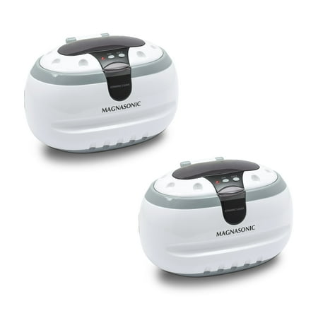 Magnasonic Professional Ultrasonic Jewelry and Eyeglass Cleaner (CD2800) - 2 Pack