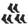 thumbnail image 2 of 3 Pairs Elastic Cotton Tabi Socks 2 Toe Socks -Flops Socks Unisex Black, 2 of 8