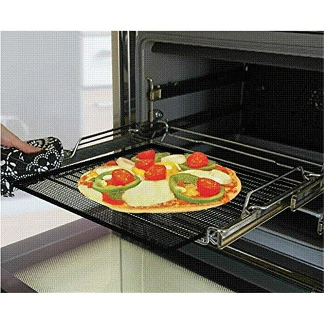 Cooks Innovations TC1414X1 Croustillant de Four & Feuille de Gril&44; Noir