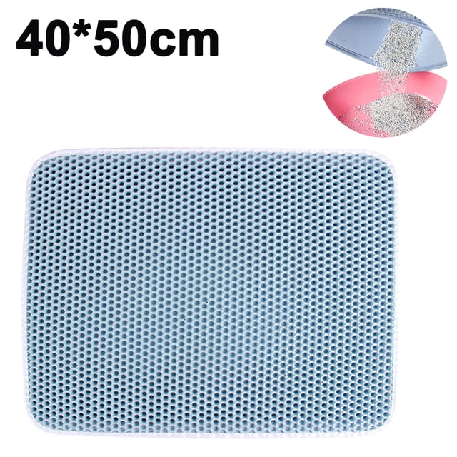 Cat Litter Trapper Litter Mat, Cat Mat, Litter Box Mat Water Proof Layer and Puppy Pad Option.