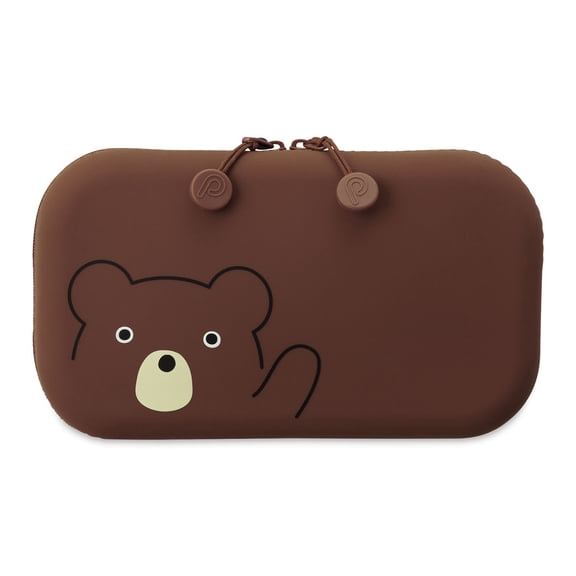 PuniLabo Zipper Pouch - Brown Bear