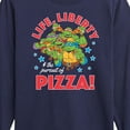 thumbnail image 3 of Teenage Mutant Ninja Turtles - Life Liberty Pursuit Of Pizza - Youth Long Sleeve Tee, 3 of 5