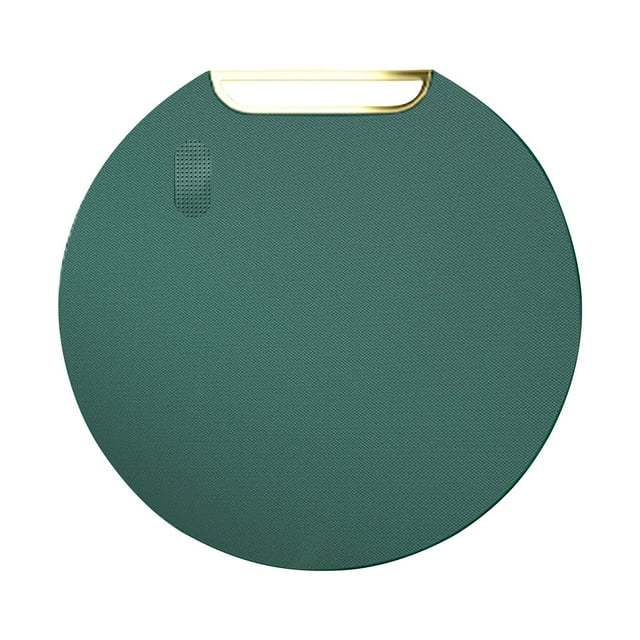 fheaev PE Cutting Board For Vertical Hanging Household Cutting Board Plastic Circular Cutting Board