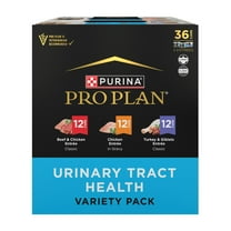 Purina Pro Plan, Urinary Tract Variety Pack, Wet Cat Food, 3 oz Cans, 36 Pack