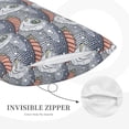 thumbnail image 3 of Lsque sparus aurata Pattern Pillow Case – Soft & Cozy Throw Pillow Cover, Hypoallergenic Cushion Case for Sleeping Women with Envelope Closure-20"x30", 3 of 6