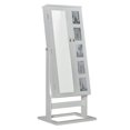 thumbnail image 3 of Powell 144-072 Cheval Photo Armoire, White, 3 of 5