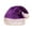 Purple, variant on Christmas Santa Hat Adults Comfort Plush Thickene Xmas Holiday Caps for Christmas New Year Festive Party Supplies