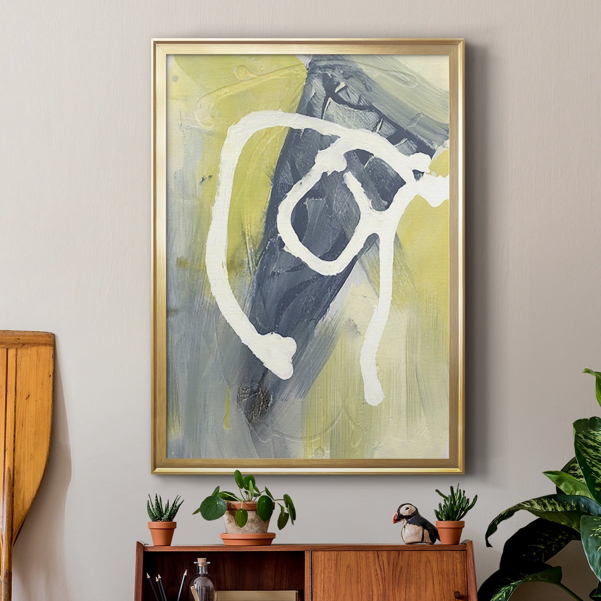 Delightful I Premium Framed Print, in Gold, Black, or Silver - Ready to Hang