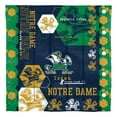 thumbnail image 2 of Notre Dame Fighting Irish "Hexagon" Full/Queen Comforter & Shams Set, 2 of 3