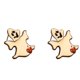 thumbnail image 1 of Pendientes de Halloween Pendientes góticos de calavera de araña fantasma Pendientes femeninos divertidos, 1 of 2