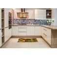 thumbnail image 6 of Ahgly Company Machine Washable Indoor Rectangle Transitional Red Brown Area Rugs, 2' x 4', 6 of 7