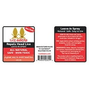 Lice Sisters Repel Lice Prevention Leave-in Spray, Non-Toxic 4 Oz. Spray
