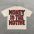 thumbnail image 1 of Camiseta de calle Y2K para hombre, camiseta de gran tamaño con cuello redondo y estampado gráfico de Hip Hop, Tops góticos de manga corta, ropa, 1 of 5