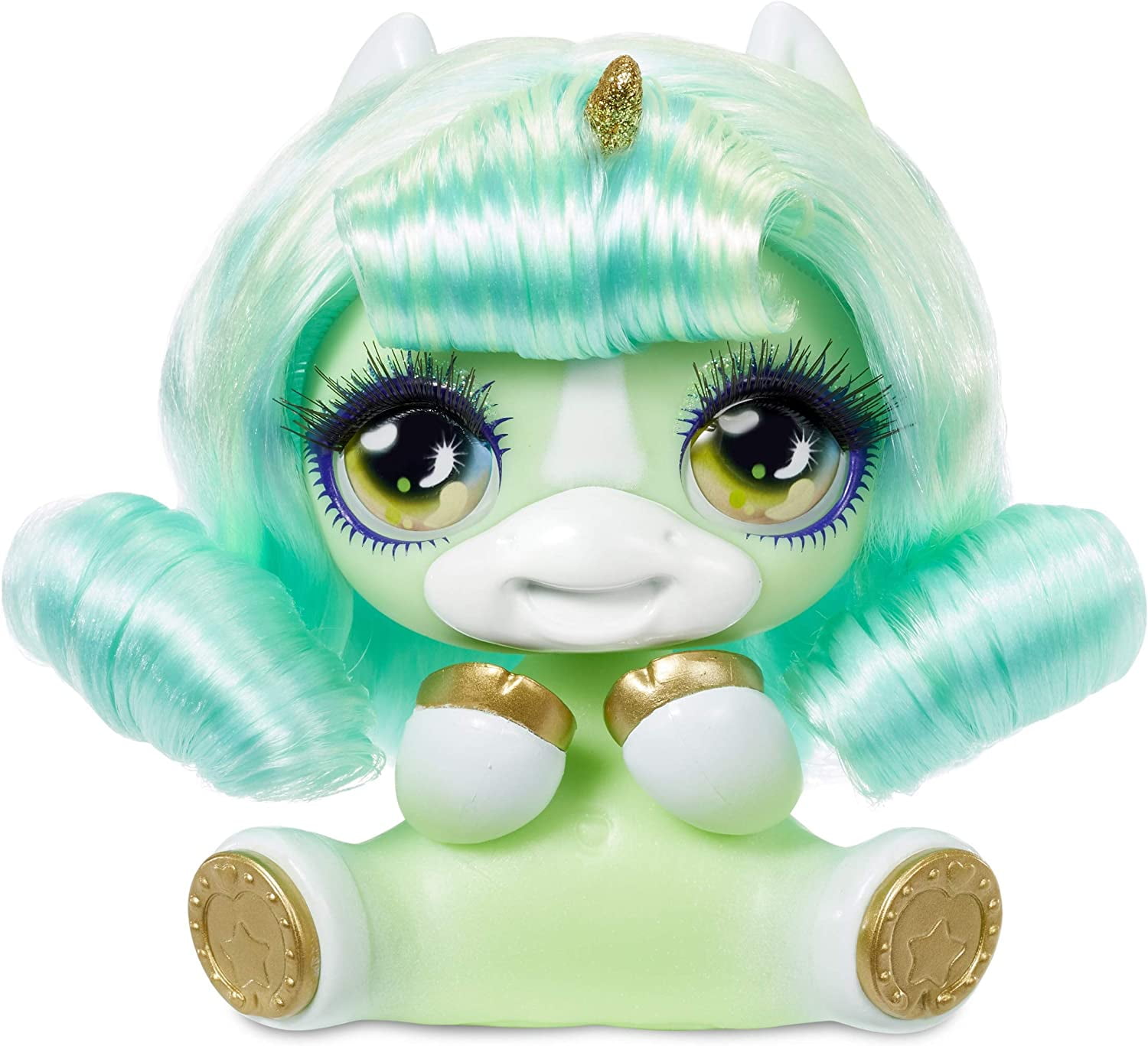 Poopsie Q.T. Unicorns Jenna Jitters Collectible Peach-Colored