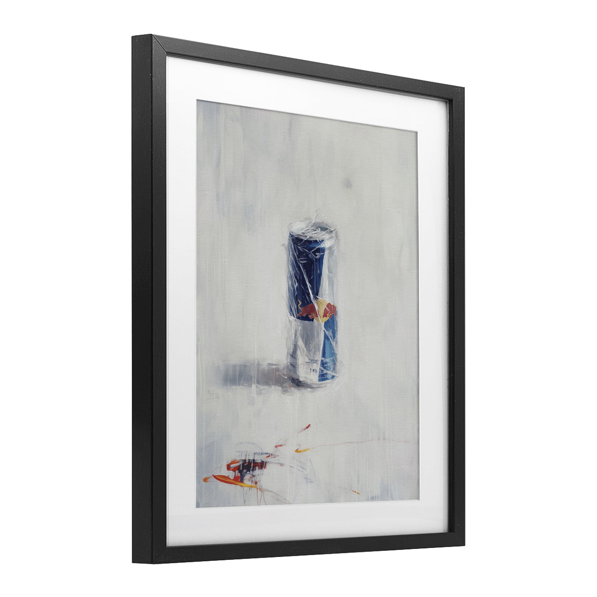 Stupell Industries Creative Energy Drink Black Framed Print Under Glass, design by Svetlana Aleynikova