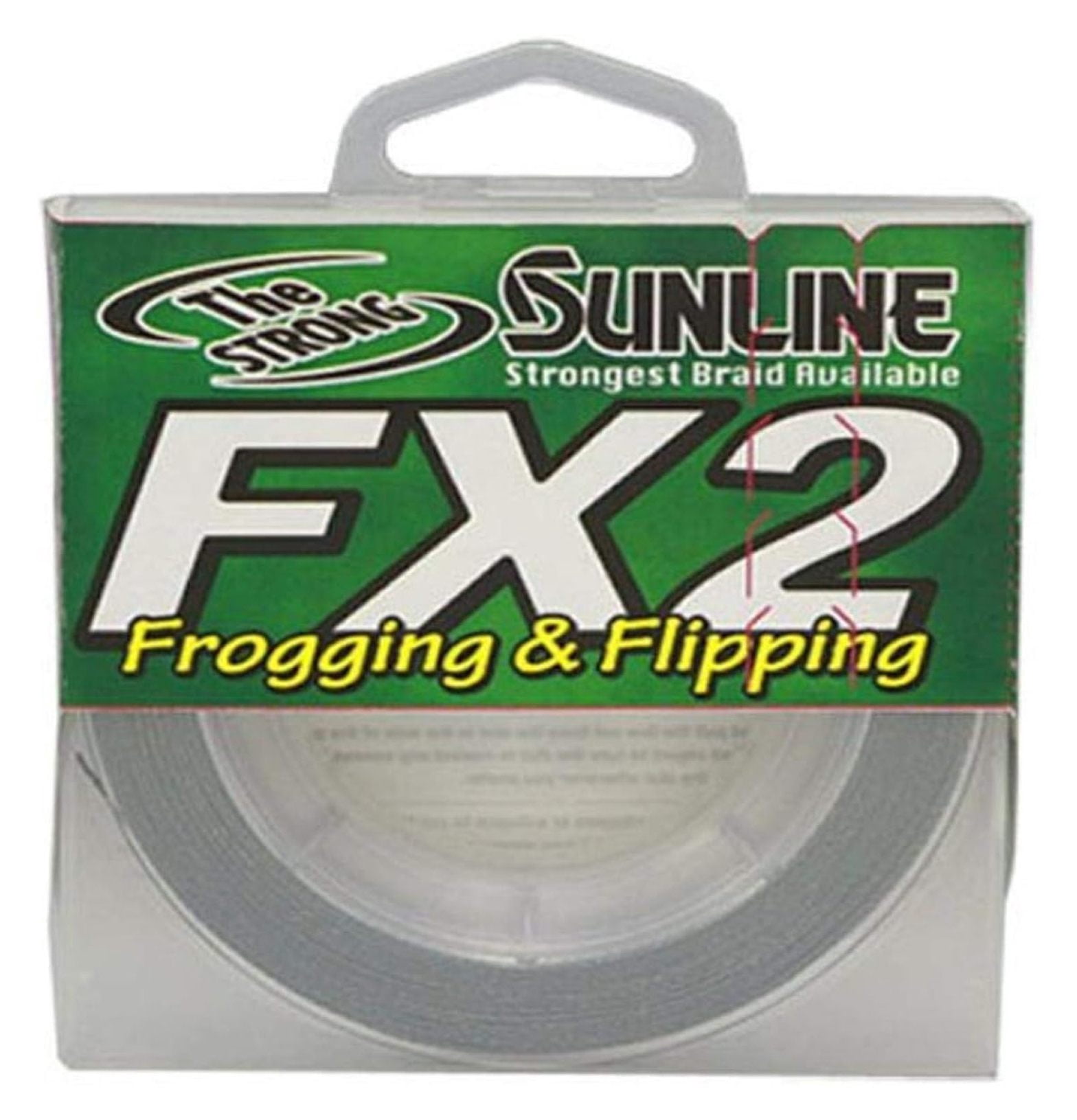 HeSLehs FX Braid Fishing Line (Dark Green, 60-Pounds/300-Yards)