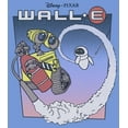 thumbnail image 2 of Boy's Wall-E Journey Into Space  Performance Graphic Tee Royal Blue Heather X Large, 2 of 4