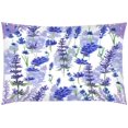 thumbnail image 4 of ABPHQTO Juego de ropa de cama de 3 piezas Funda de edredón de lavanda púrpura con 2 fundas de almohada para la decoración de la habitación del hogar, 4 of 4