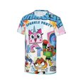 thumbnail image 3 of Lovely Unikitty Youth Kids Fashion T-Shirt Graphic Short Sleeve Shirt Tees Teenage T-Shirt For Boy Girl, 3 of 9