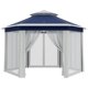thumbnail image 3 of Garvee Carpa Tipo Mirador Emergente de 79,5", Altura Ajustable con Mosquitero, Doble Capa, Azul, 3 of 7