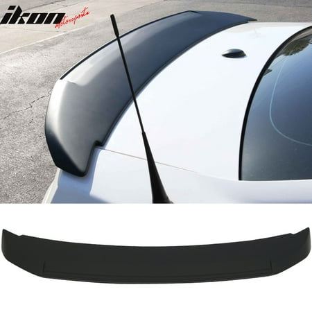 Coupe Rear Window Spoiler - Fits 10-14 Ford Mustang Coupe 2Dr Shelby GT V6 GT500 Rear Trunk Spoiler Wing ABS