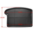 thumbnail image 4 of Unique Bargains Black All Weather Sedan Rear Trunk Liner Cargo Tray Floor Mat for Mazda 3 06-13, 4 of 5