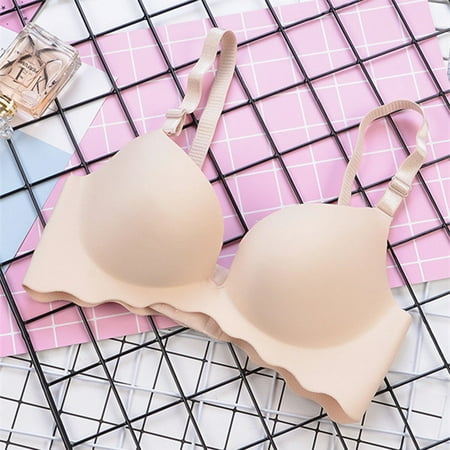 

Gather One Piece Seamless Women Bra Soft No Rims No Trace Solid Breathable