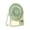 Green, variant on Usb Rechargeable Human Body Induction Light Fan With 5 Speed Settings For Dorm Desk Bedroom Camping