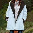 thumbnail image 2 of Hoodies for Womens Pullover Zip Up Plus Size Fashion Winter Warm And Fleece Heavy Printed Hooded Jacket With Zipper Double Pockets Presents for Women, 2 of 6