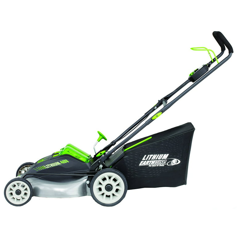 Earthwise 60418 18 40-Volt Lithium Ion Cordless Electric Lawn Mower  (Battery And Charger Included), Earthwise Mower Battery