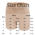 thumbnail image 3 of Women Non Rolling High Waist Seamless Boyshort Nylon Soft Double Lace Trim Casual Under Skirt Layering Safety Shorts Multicolor XL, 3 of 4