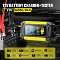 thumbnail image 3 of Cargador batería coche digital AGM GEL plomo-Ácido 6A 12V Pantalla LCD Probador, 3 of 9