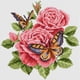 thumbnail image 4 of Kit Punto Cruz Mariposa Impreso Con Cuentas Bordado Parcial 27x27cm 9CT, 4 of 8