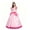 Pink, variant on Women's Halloween Princess Costume Set with Gloves and Tiara
