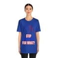 thumbnail image 2 of DJH Apparel | Stop WRESTLING For What? Unisex Sports Tshirt, 2 of 5