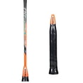 thumbnail image 3 of Carbon Fiber Badminton Racket Set for 2 Players - 26 Inch Lightweight Frame with Slim Shaft, Soft Comfortable Handles, High-Speed Performance, Includes Carrying Bag for Storage & Transport - Orange, 3 of 5