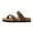 Brown, variant on Sandals Cork Footbed Adjustable Buckle Casual Flip Flops for Women Girls